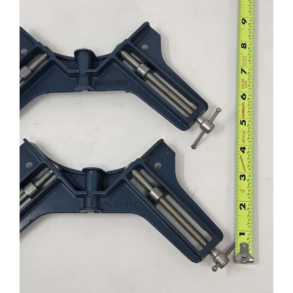 Lot Of (2)‎ Vintage Stanley No. 83-404 Miter Angle Clamp Corner Woodworking Tool